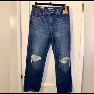 Levi's Blue Boyfriend Jeans
